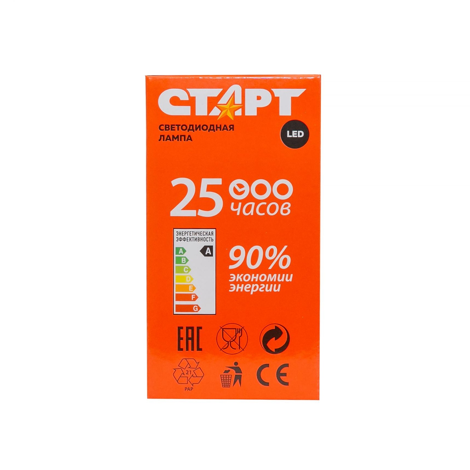 СТАРТ ECO LEDGLSE27 15W 65 10/100