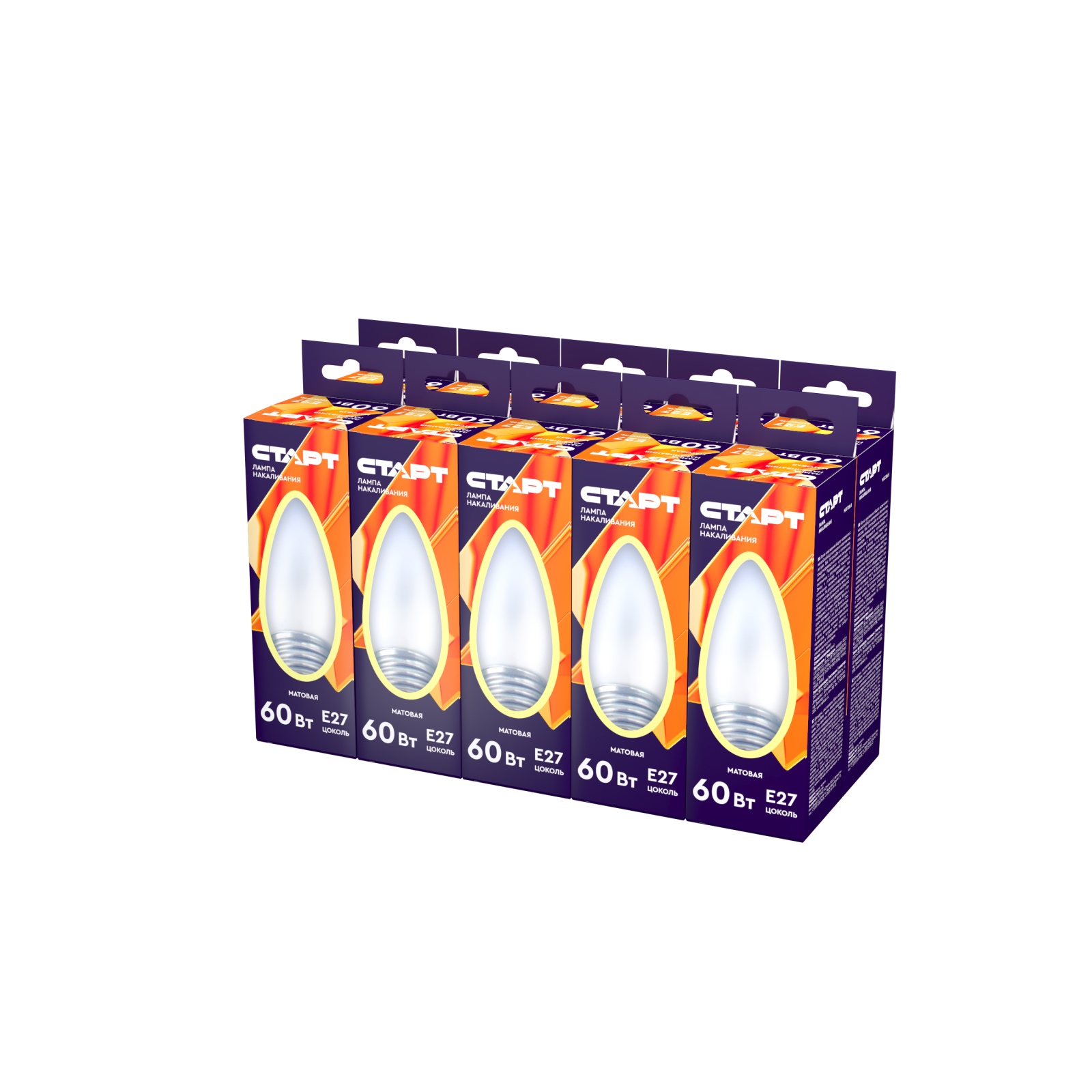 СТАРТ ДСМТ 60Вт Е27 --10/100К