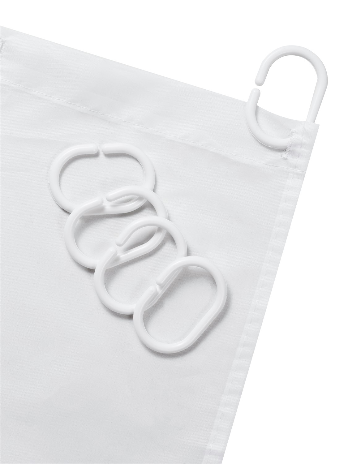 ЕГ Base Штора для ванной 180х180 см белая - 50