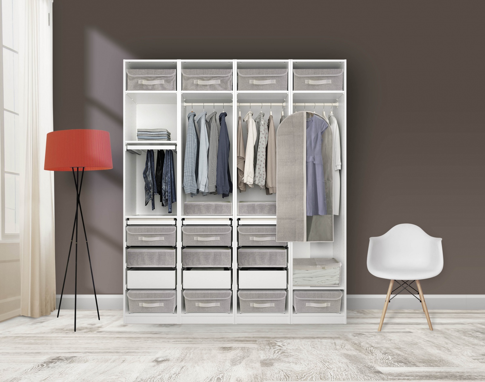 ЕГ Linen Короб для хранения 60х50х35 см - 24