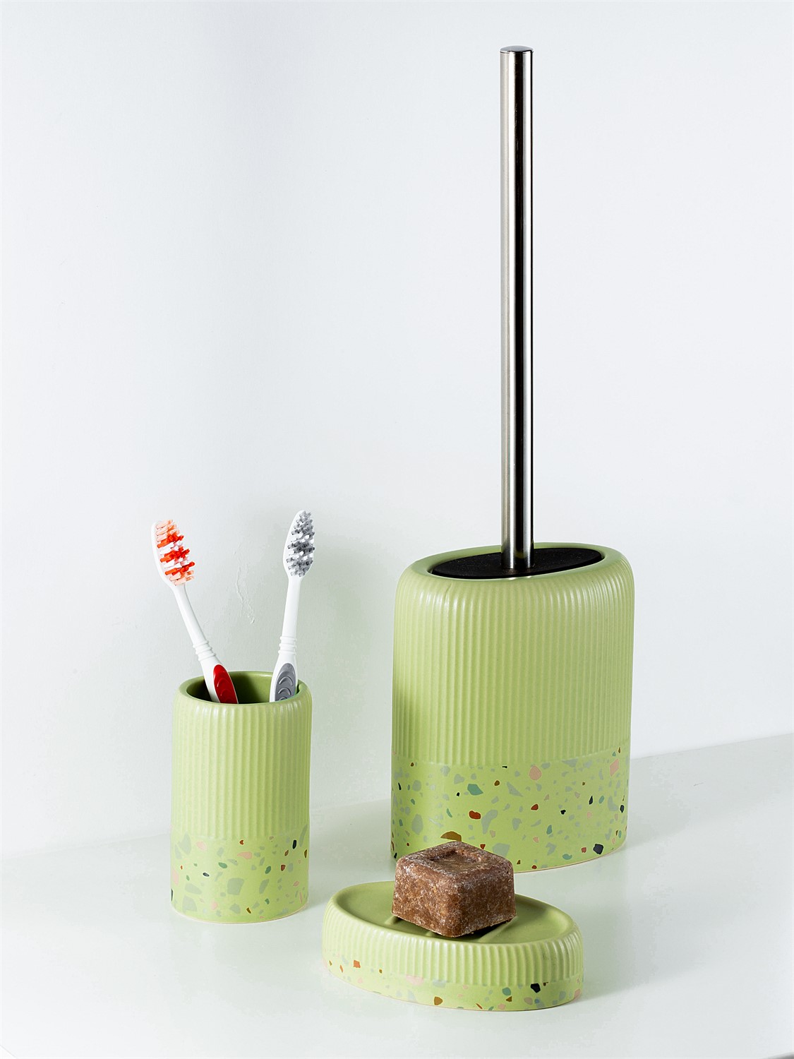 ЕГ Альберо  Подставка для ершика силикон +ершик