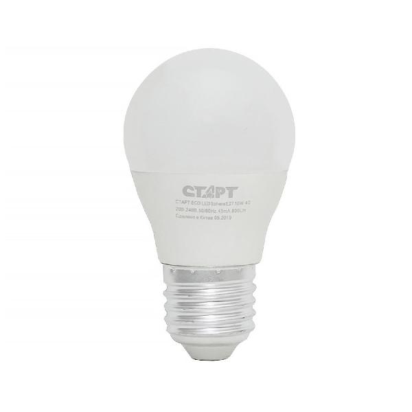 СТАРТ ECO LEDSphereE27 10W 40 10/100
