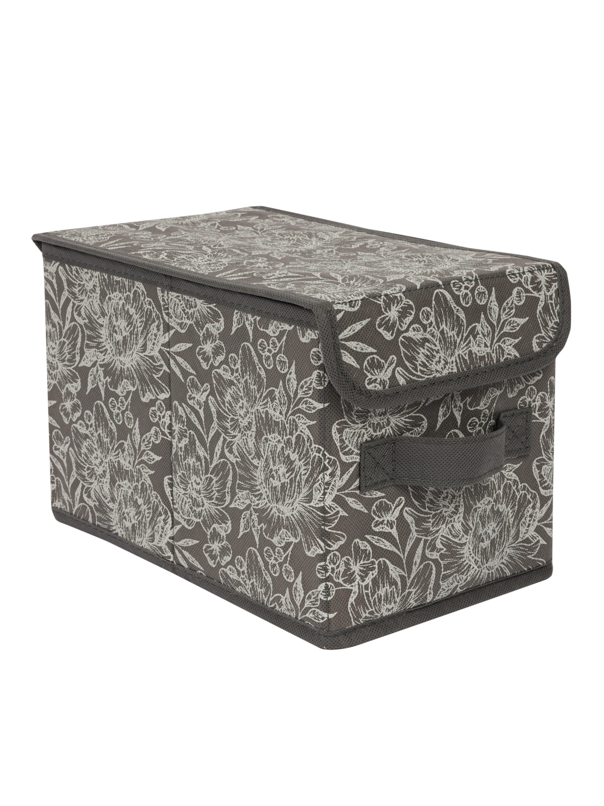 ЕГ Grey Flower Набор коробов 38х26х24,5 1 шт и 17x26x17,2 2 шт - 8