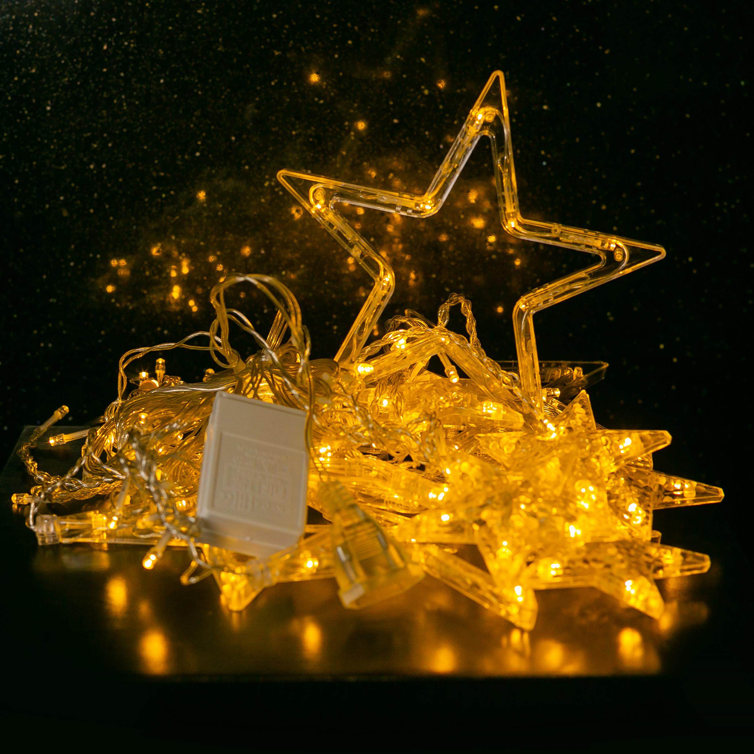 СТАРТ НГ 138LED 220V 8 реж 2х1м звезды --20