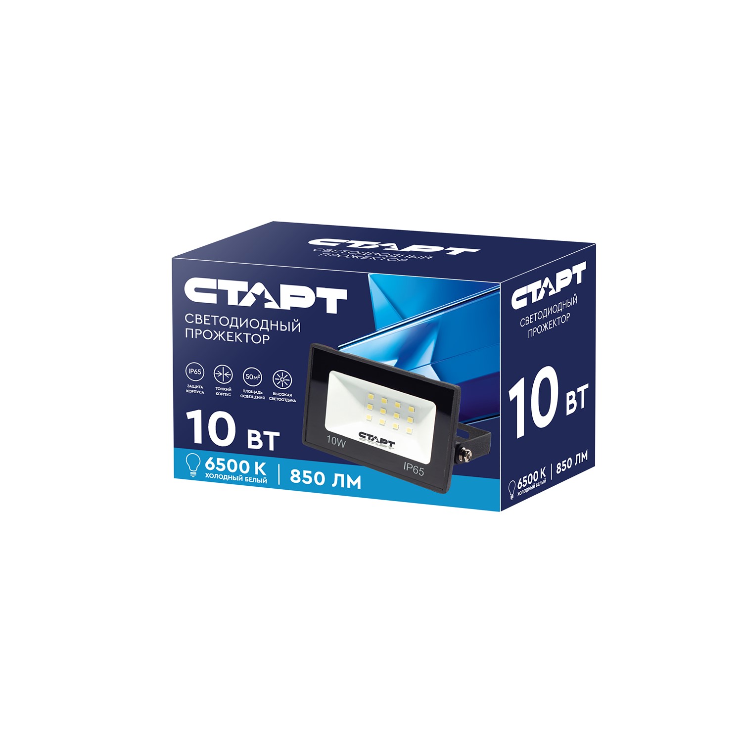 СТАРТ Лед Прожектор 10W65 N - 40