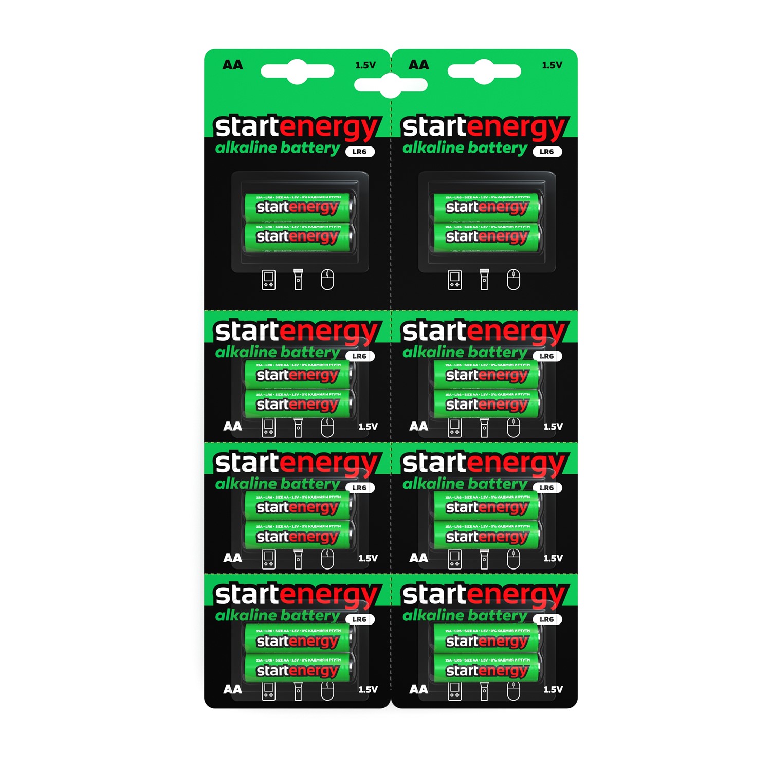 START ENERGY LR6-BL16 64/768