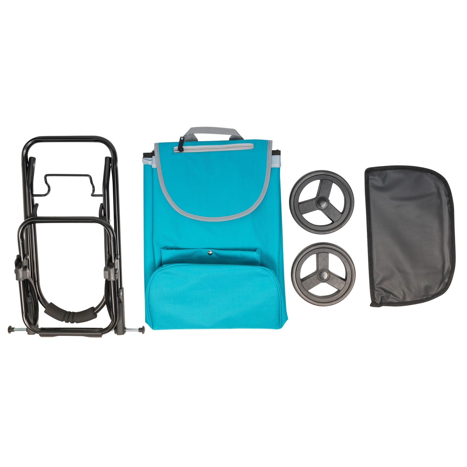 ЕГ Сумка-тележка Кейт голубой - 8