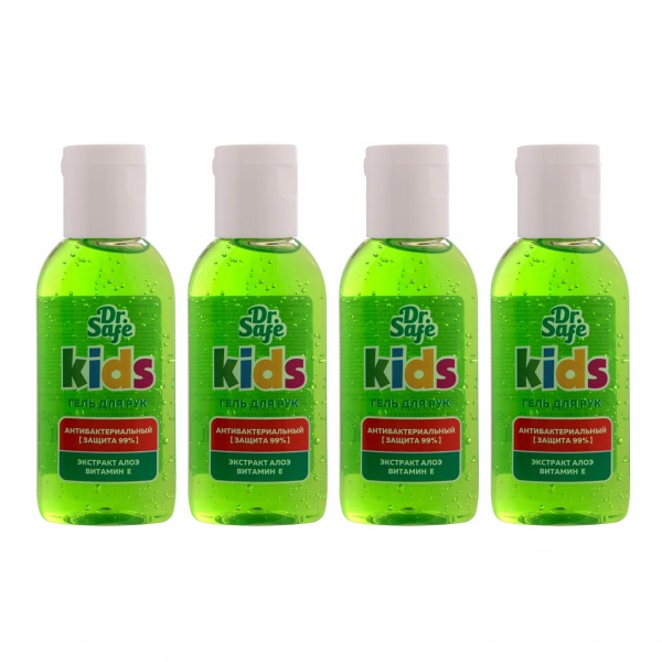 DR.SAFE набор гель д/рук алоэ вера 60 мл OS 4/20
