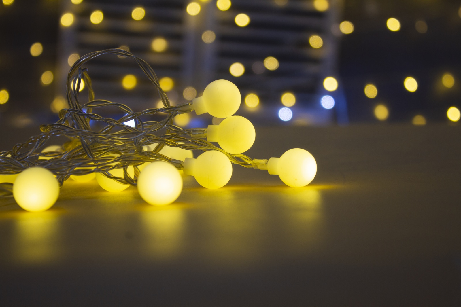 СТАРТ НГ 20LED 220V 8 реж 3м шарики --50