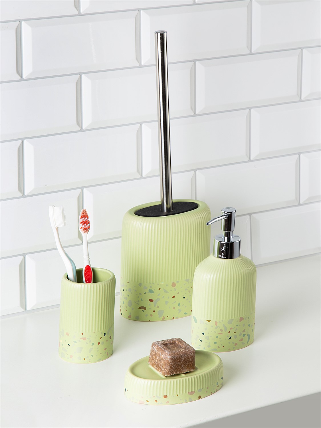 ЕГ Albero  Подставка для ершика силикон +ершик - 4/8