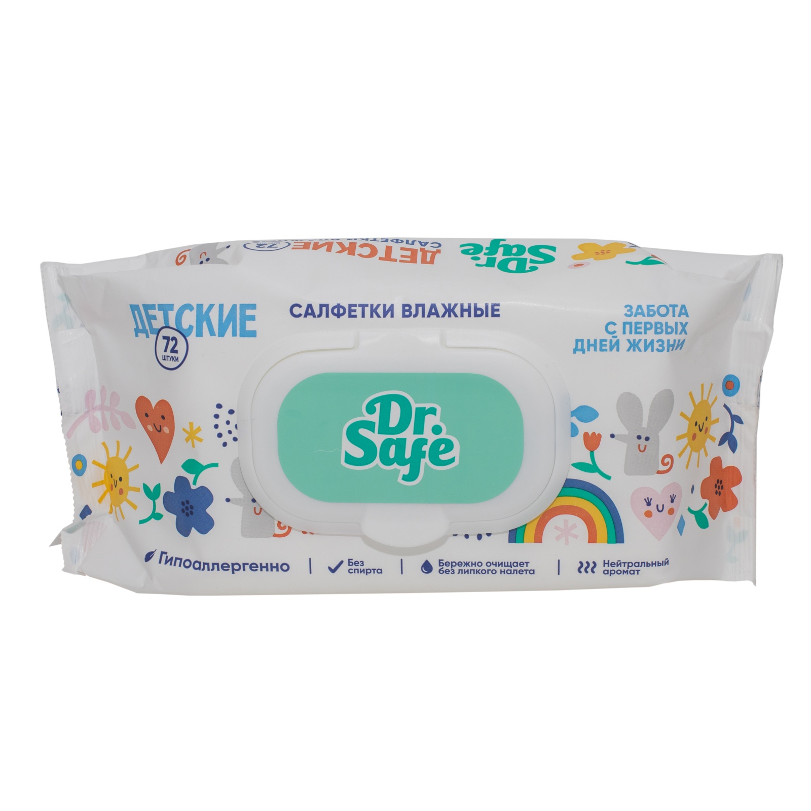 DR.SAFE набор 3 салфетки детск. 72 шт. OS 3/21