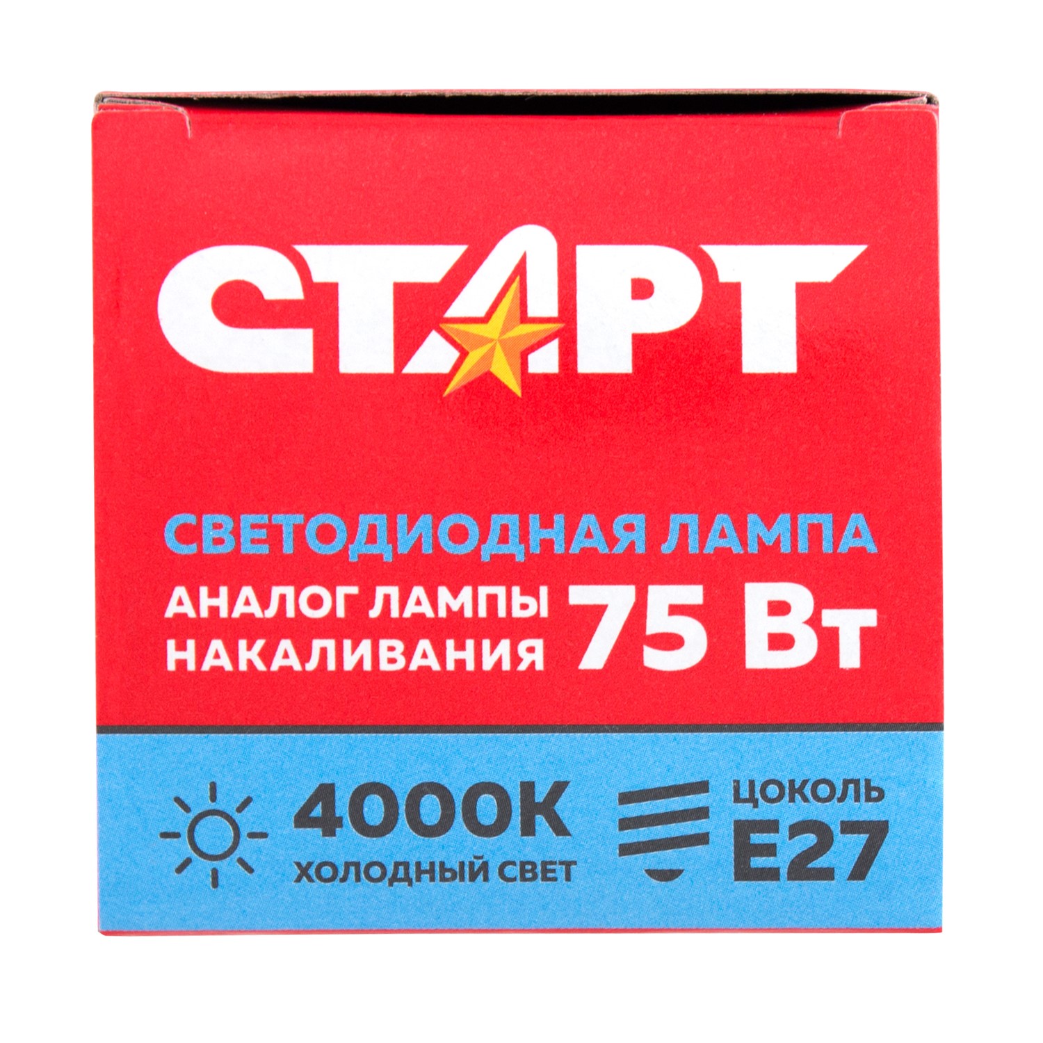 СТАРТ ECO LEDGLSE27 10W 40 FP 10/100