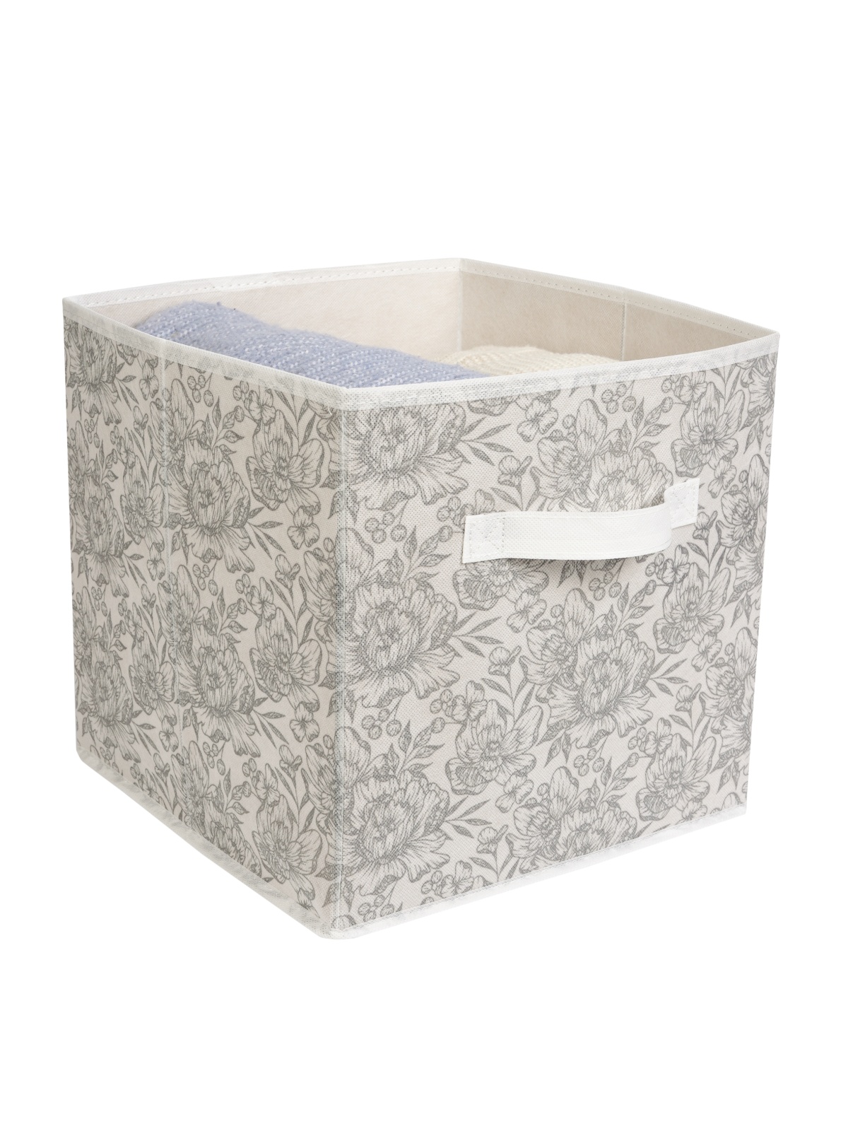 ЕГ Grey Flower Короб 30х30х30 см - 24