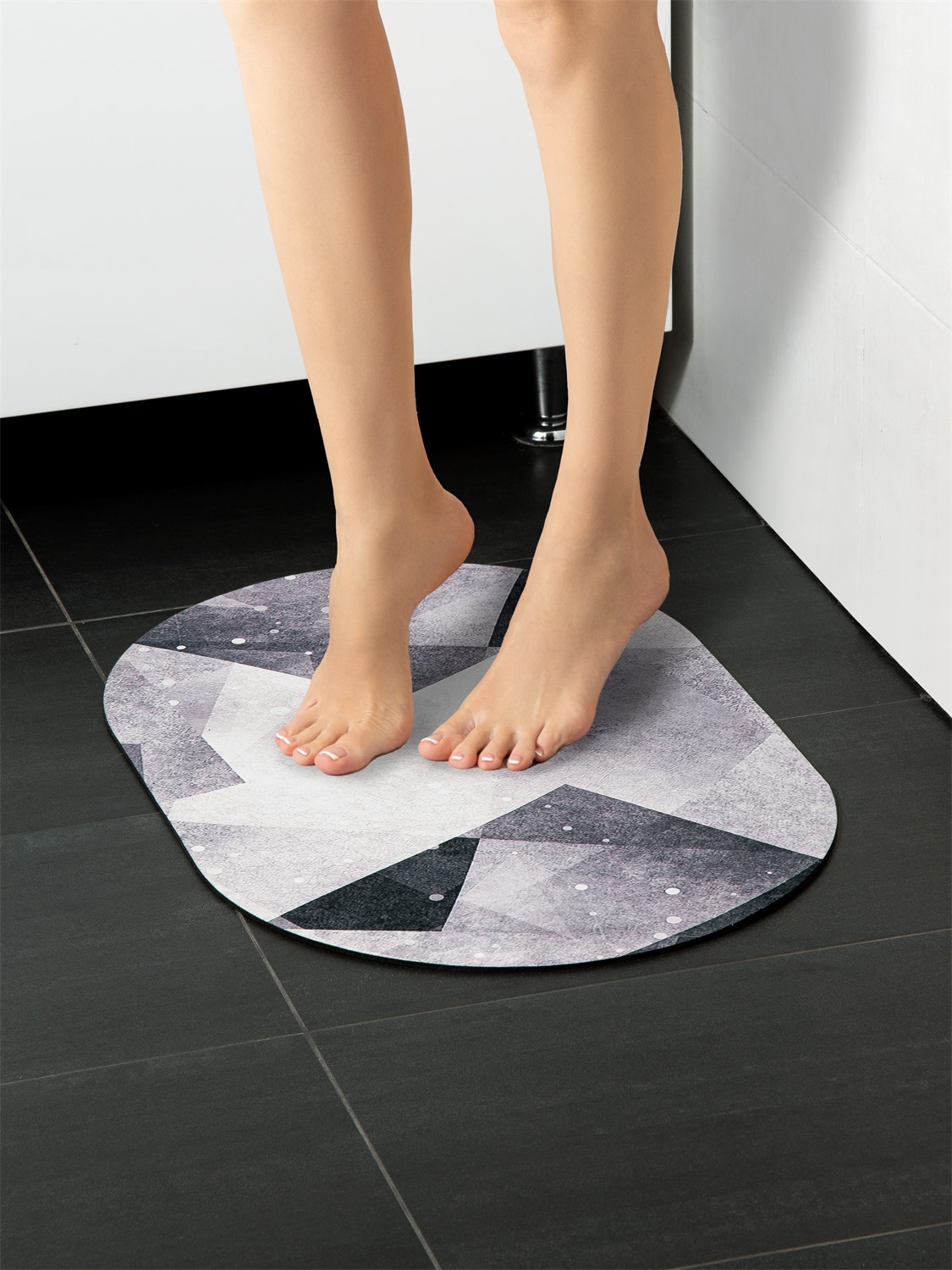 ЕГ Pietra Диатомитовый коврик для ванной, 40х60 см овал - 50