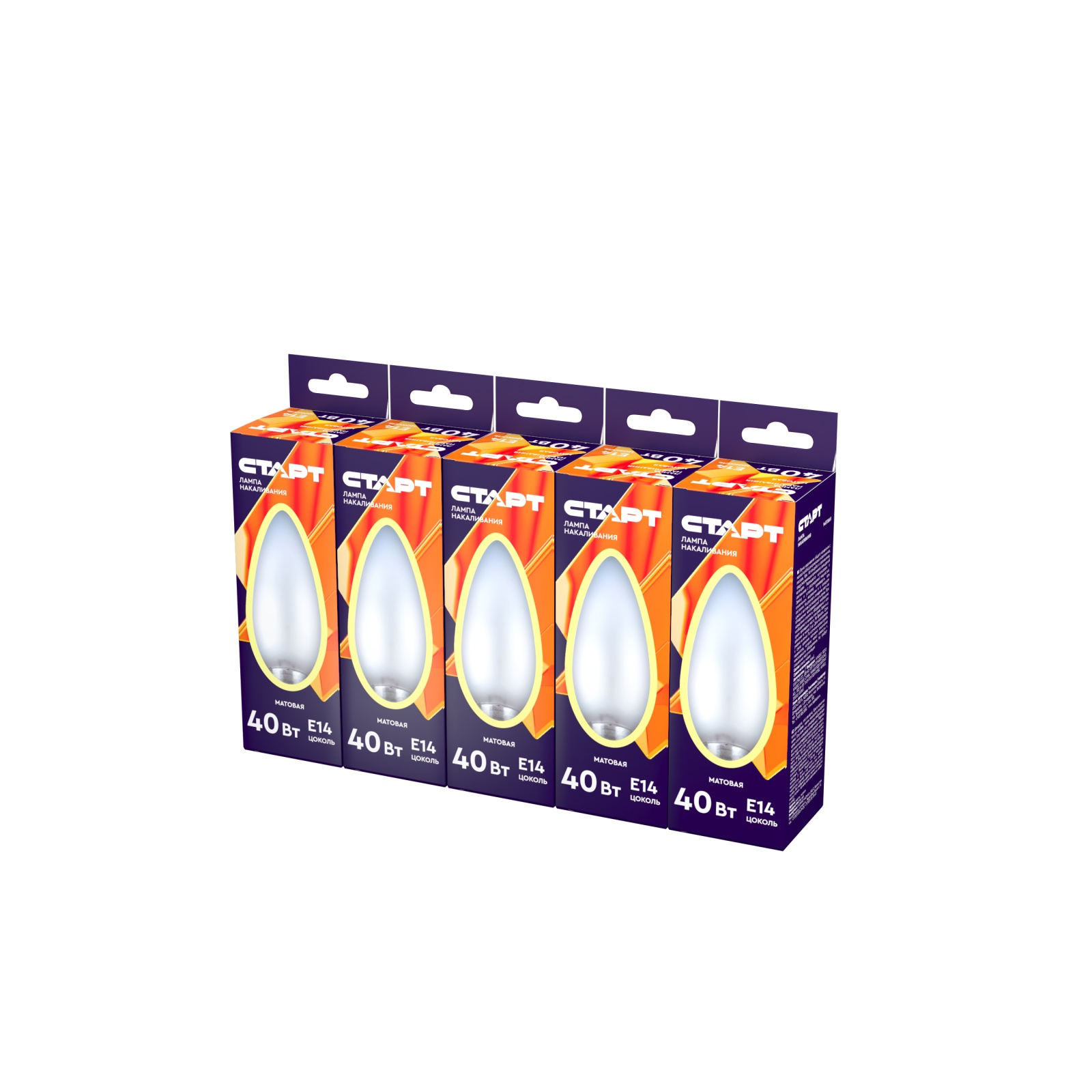 СТАРТ ДСМТ 40Вт Е14 --10/100К