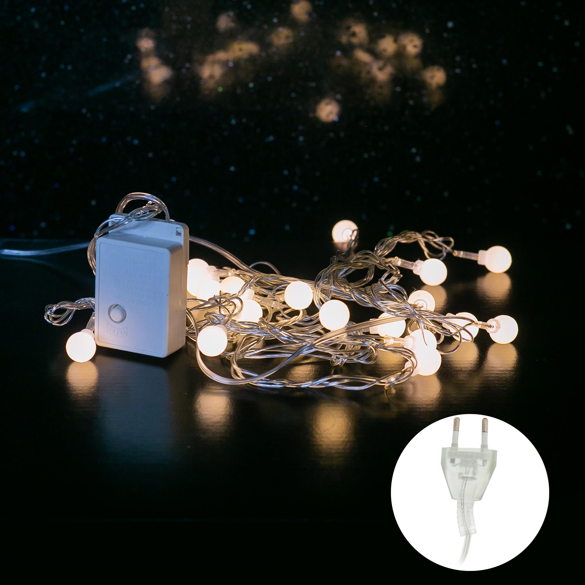 СТАРТ НГ 20Лед 220V 8 реж 3м шарики --50