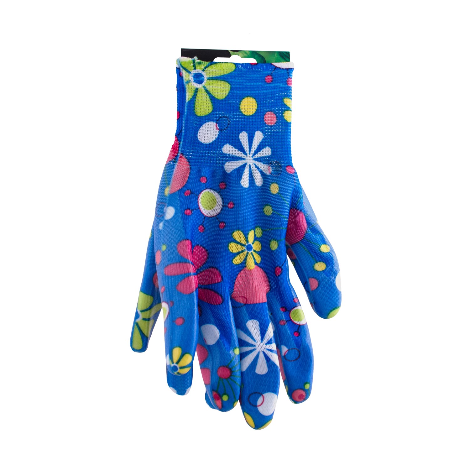 ЕГ Перчатки садовые нитрил голубой – 12/240