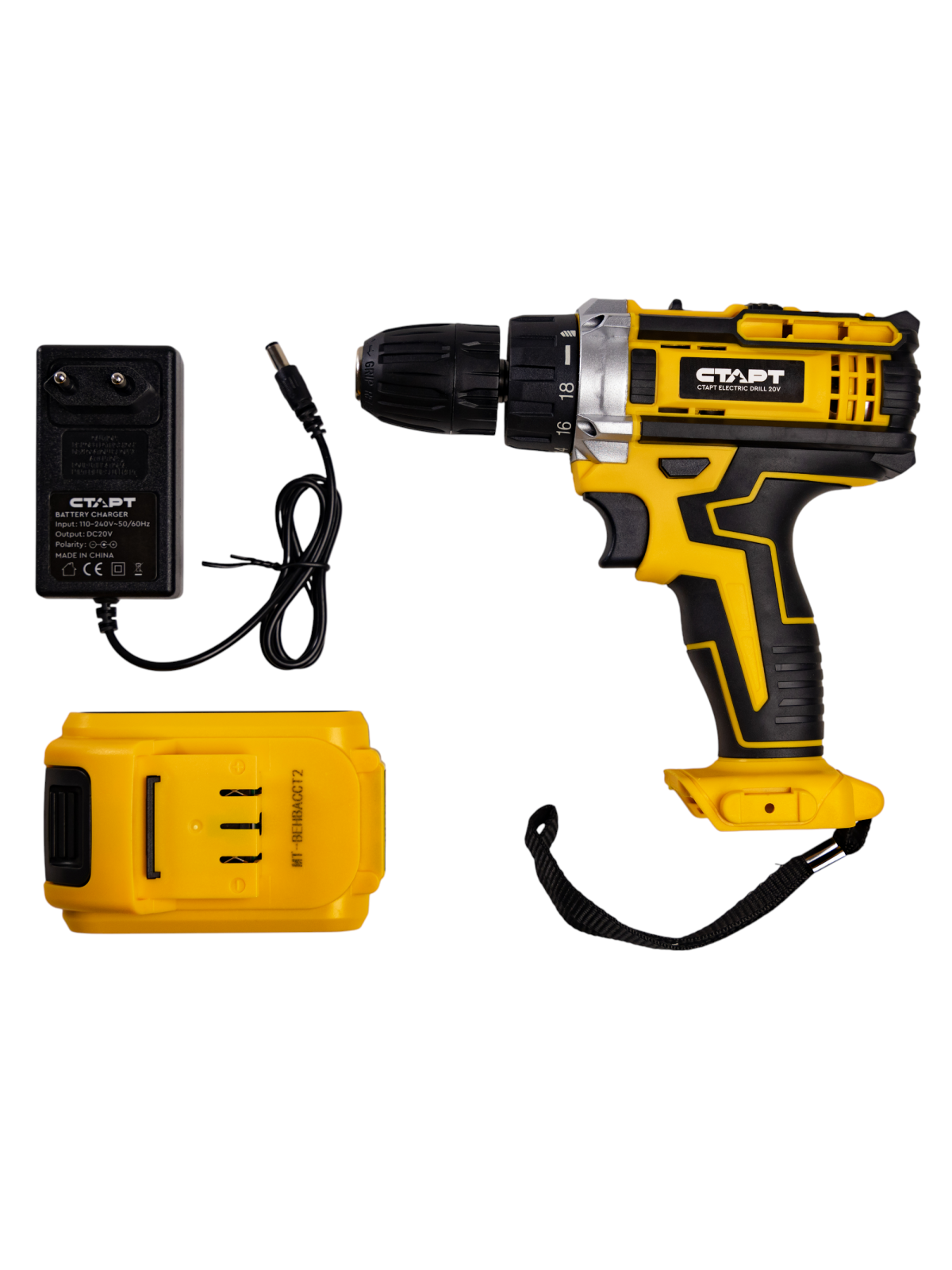 СТАРТ Дрель-шуруповерт аккум.20В 1х1,5Ah. Li-Ion 