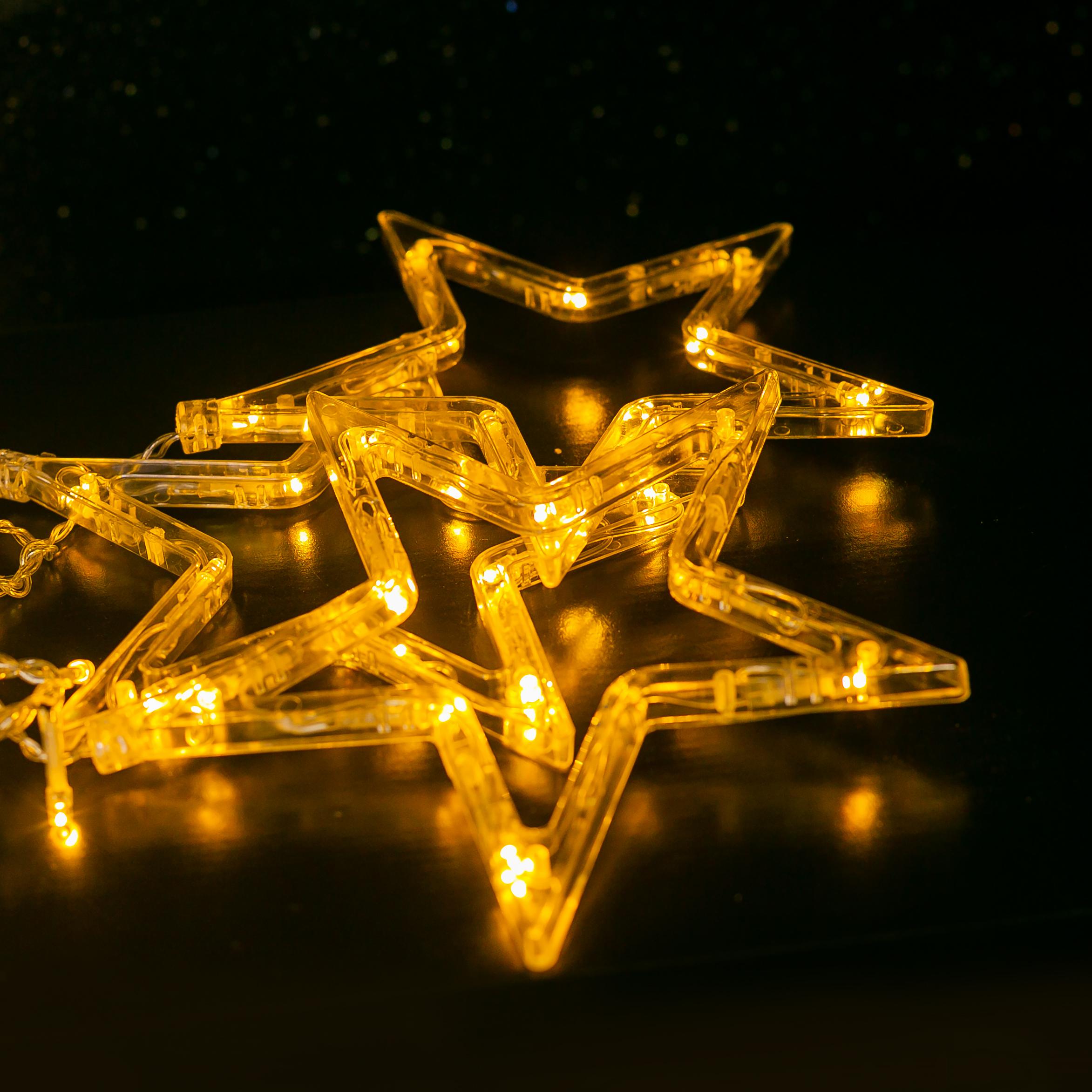 СТАРТ НГ 138LED 220V 8 реж 2х1м звезды --20