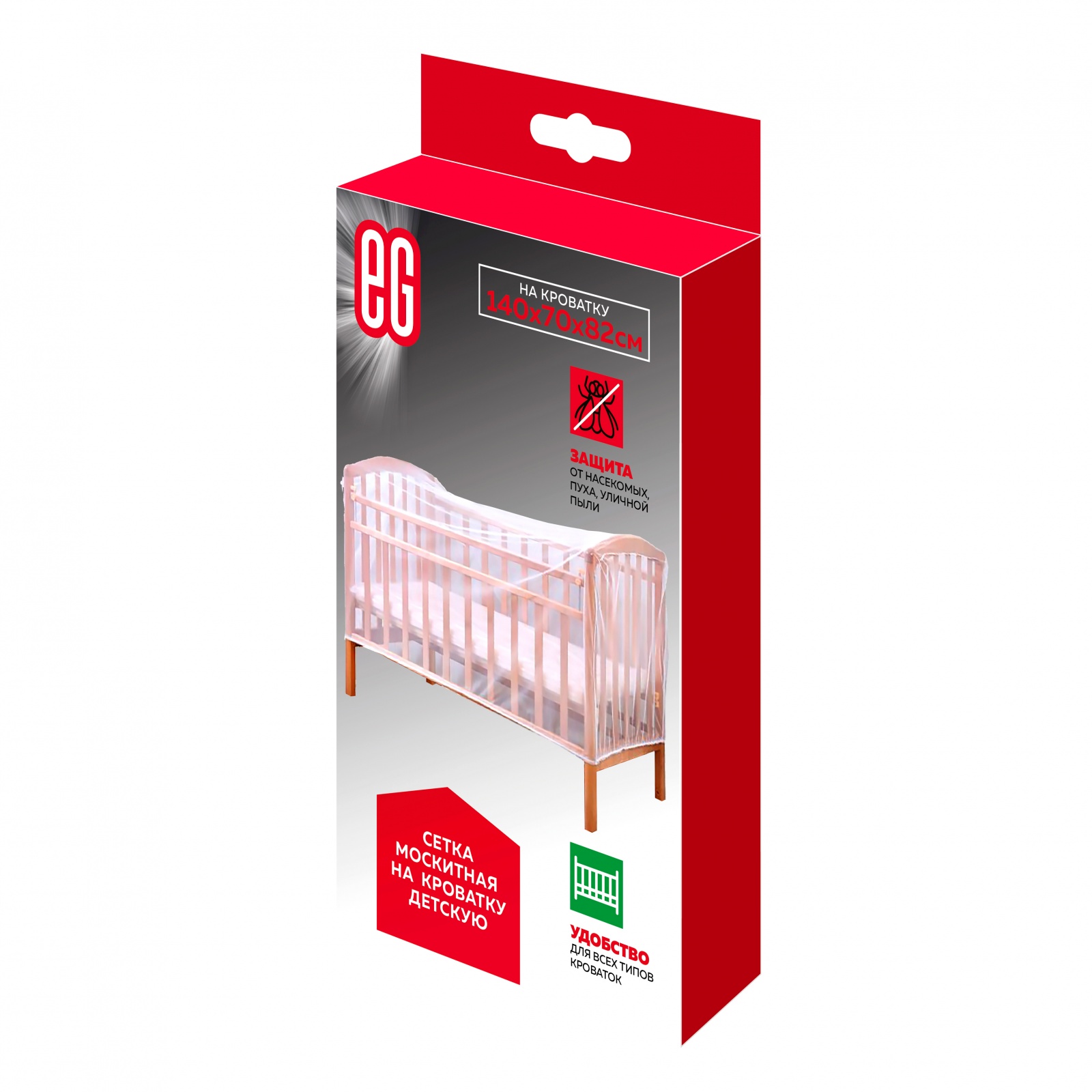 ЕГ москитная сетка на кроватку /60