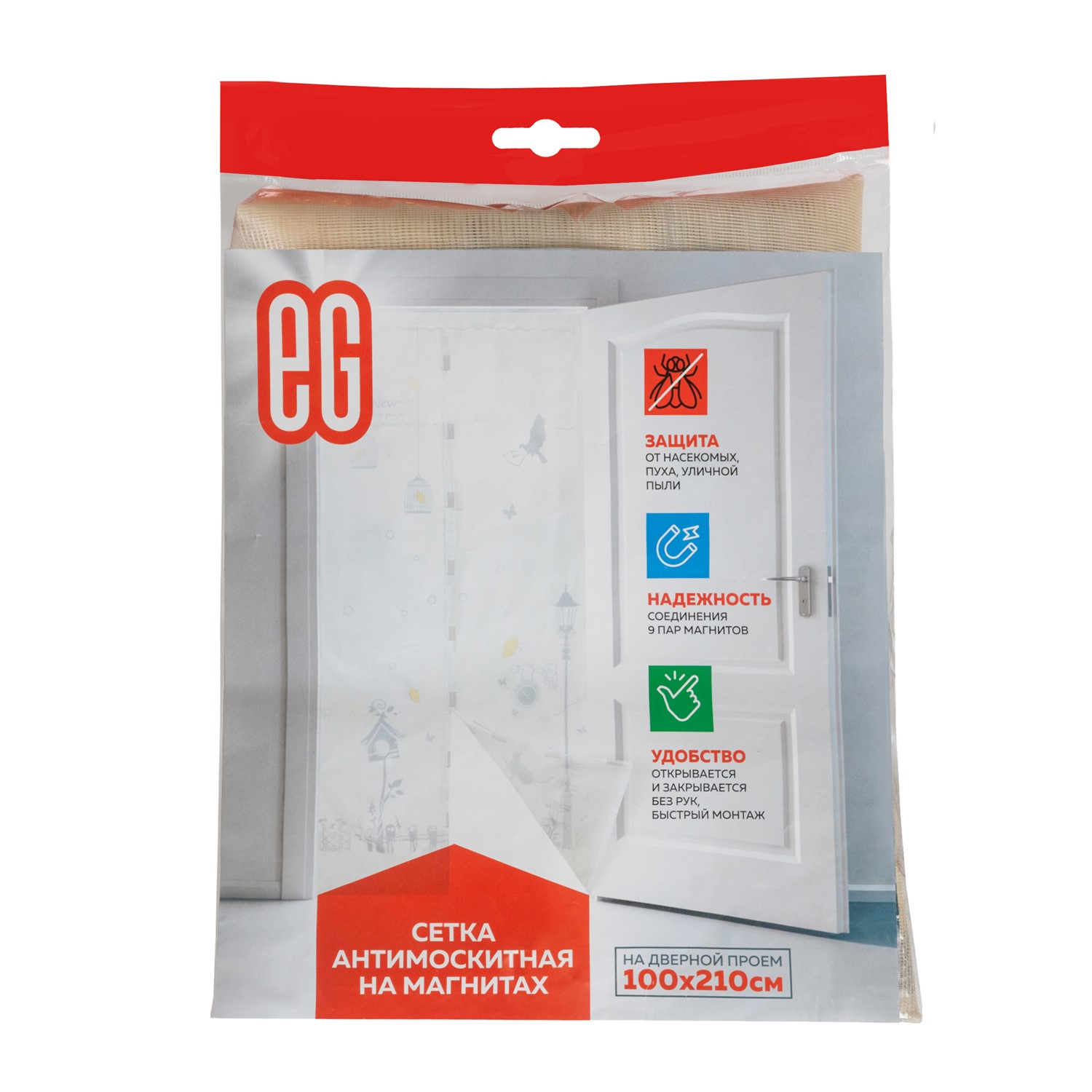 ЕГ москитная сетка Голубь круж /40