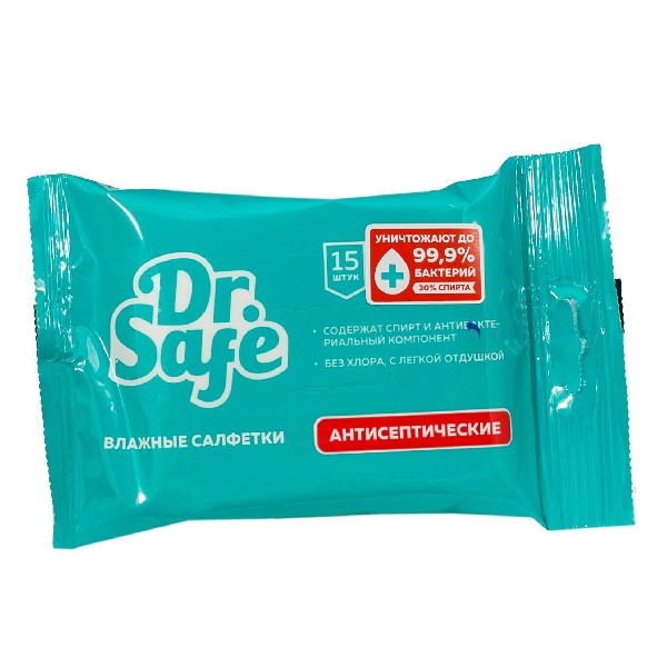DR.SAFE набор ON салфетки д/рук Ментол OS --30