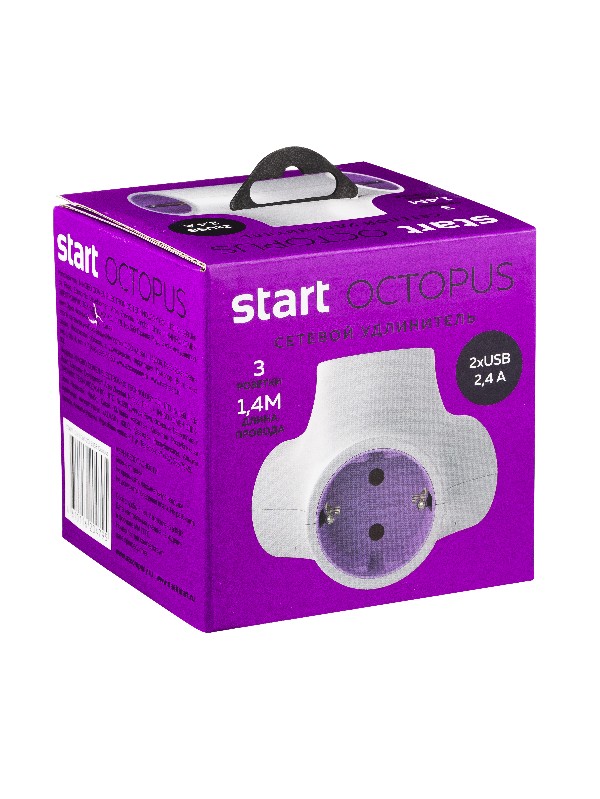 СТАРТ  С/У S 3x1-ZD 2USB  Octopus 4/12