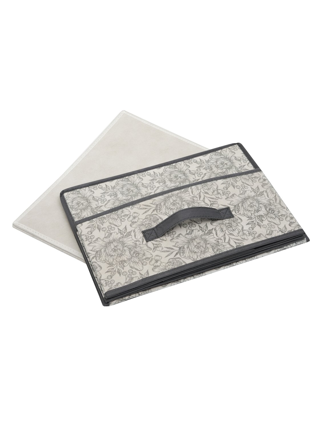 ЕГ Grey Flower Короб стеллажный 58х40х18 см - 12