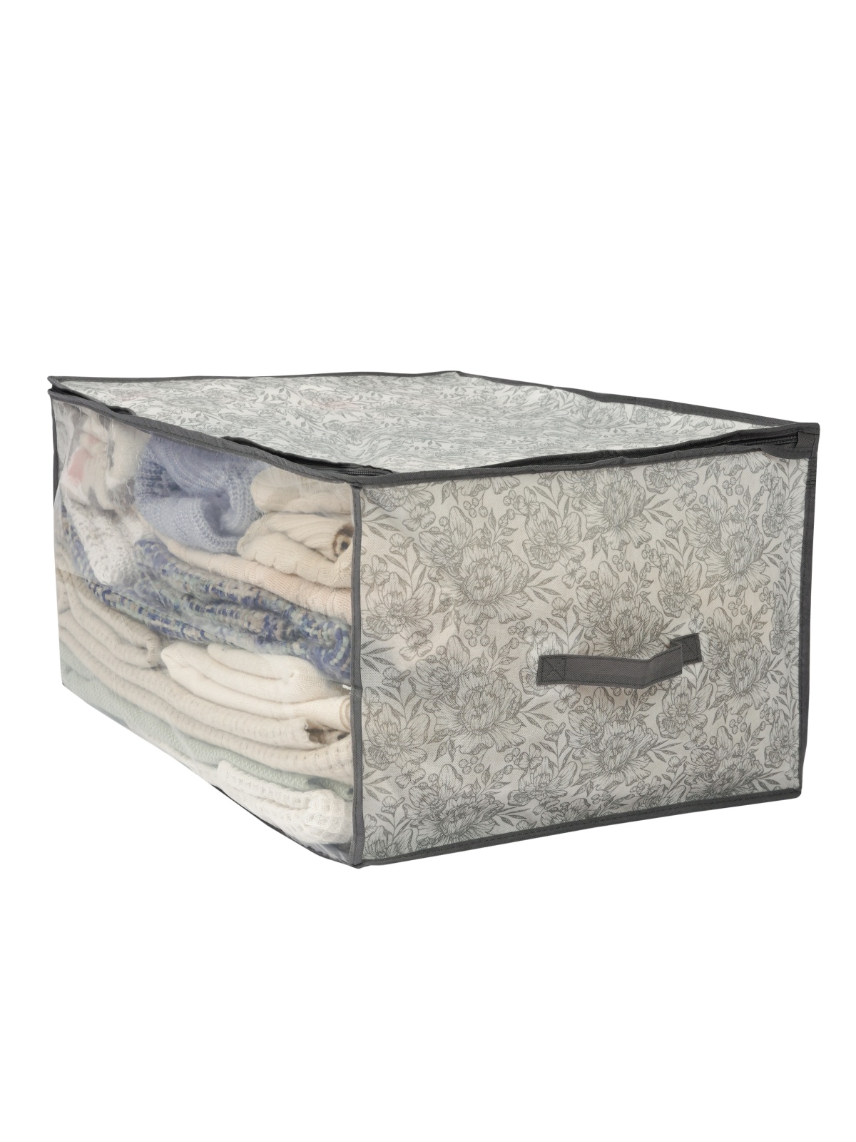 ЕГ Grey Flower Короб для хранения 60х50х35 см - 24