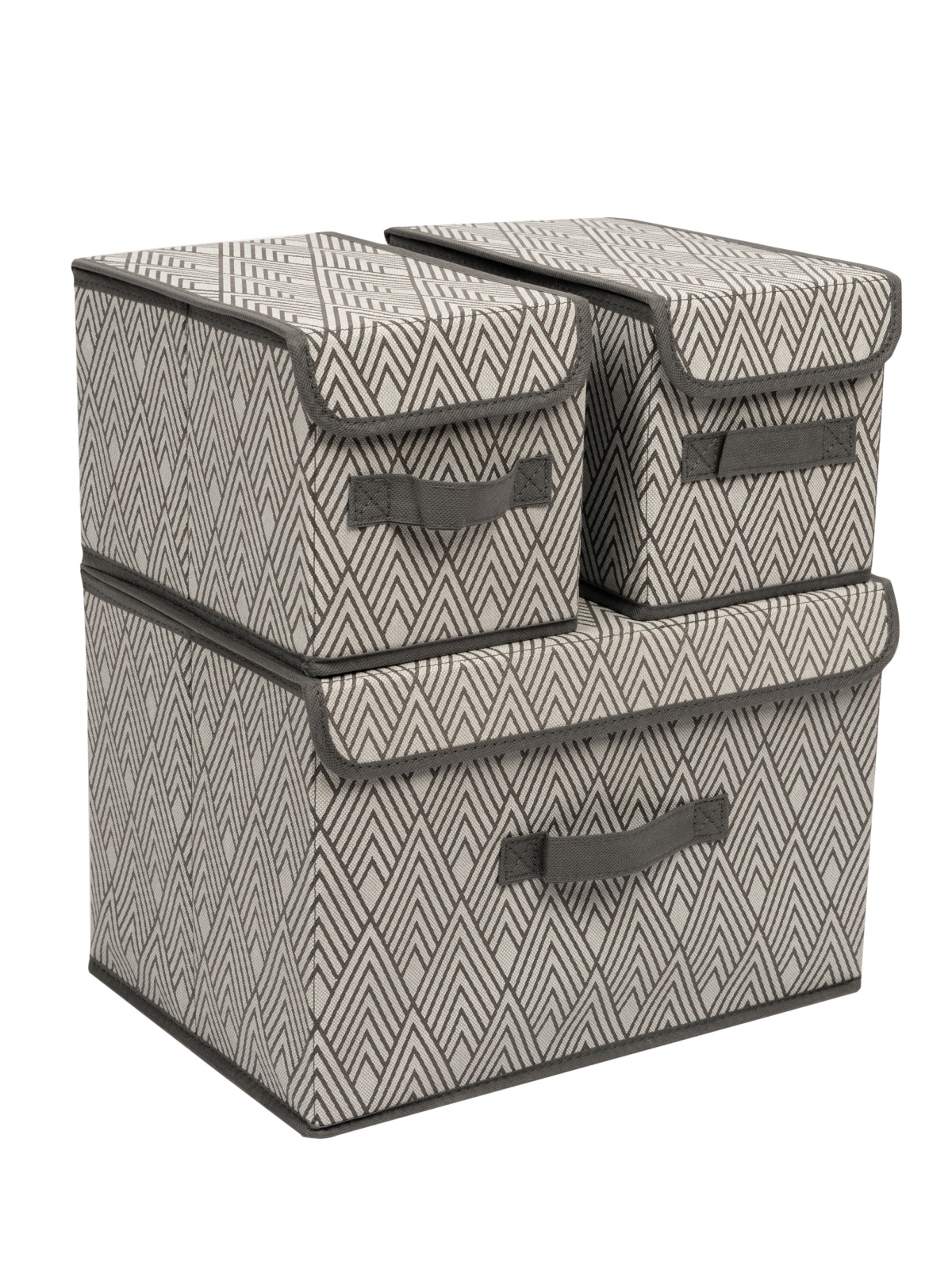 ЕГ Геометрия Набор коробов 38х26х24,5 1 шт и 17x26x17,2 2 шт - 8