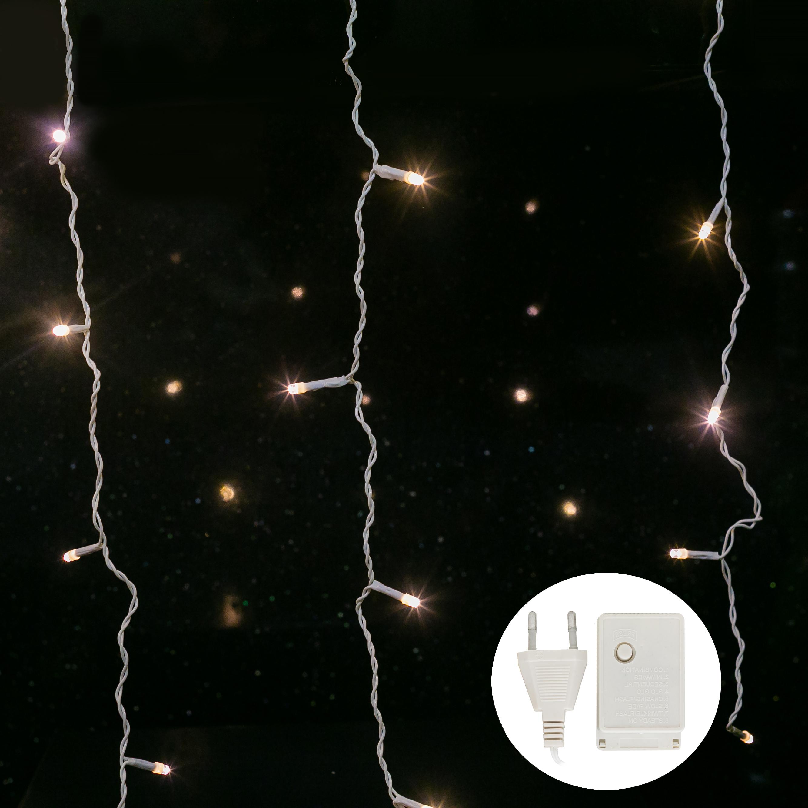 СТАРТ НГ 96Лед 220V 8 реж 1,5х1м занавес --100