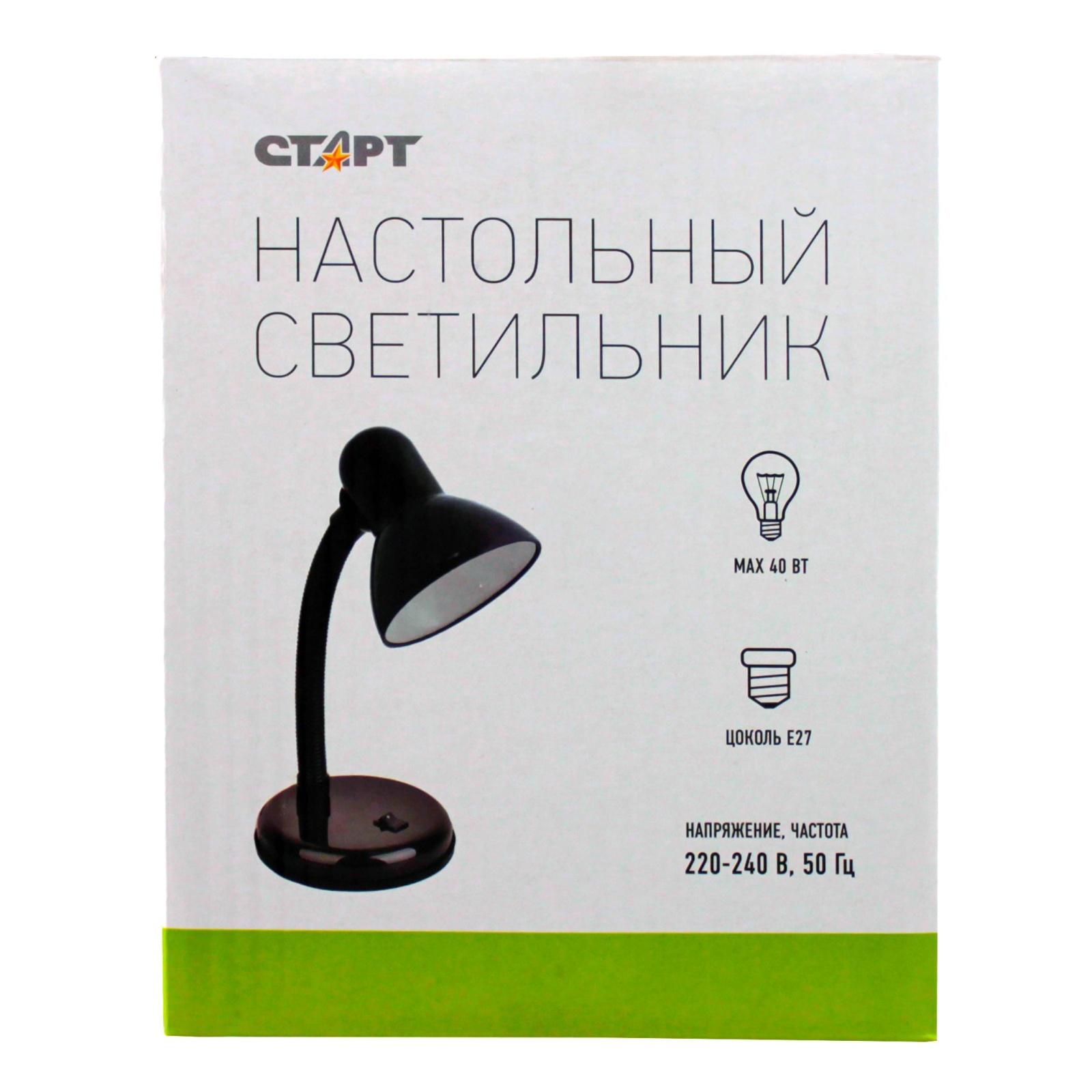 СТАРТ CT02 черный + лампа --20