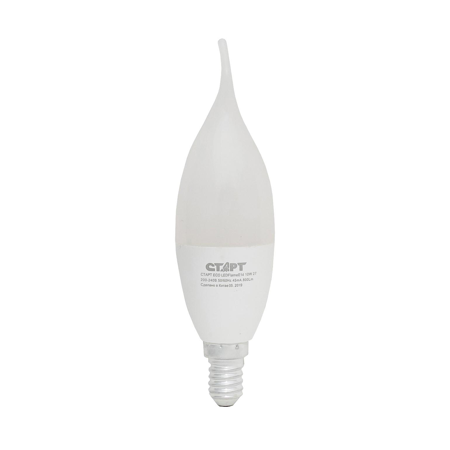 СТАРТ ECO LEDFlameE14 10W 27 10/100