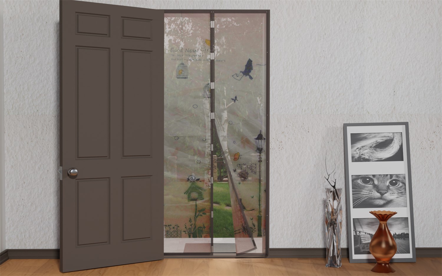 ЕГ москитная сетка Голубь круж /40