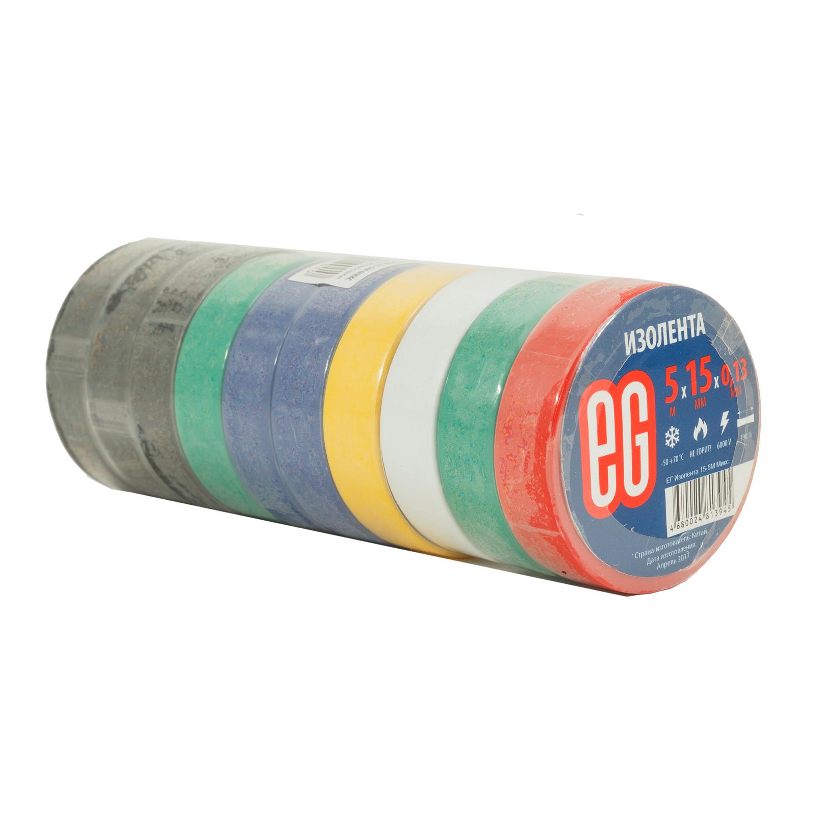 ЕГ Изолента 15-5М  Микс 10/50