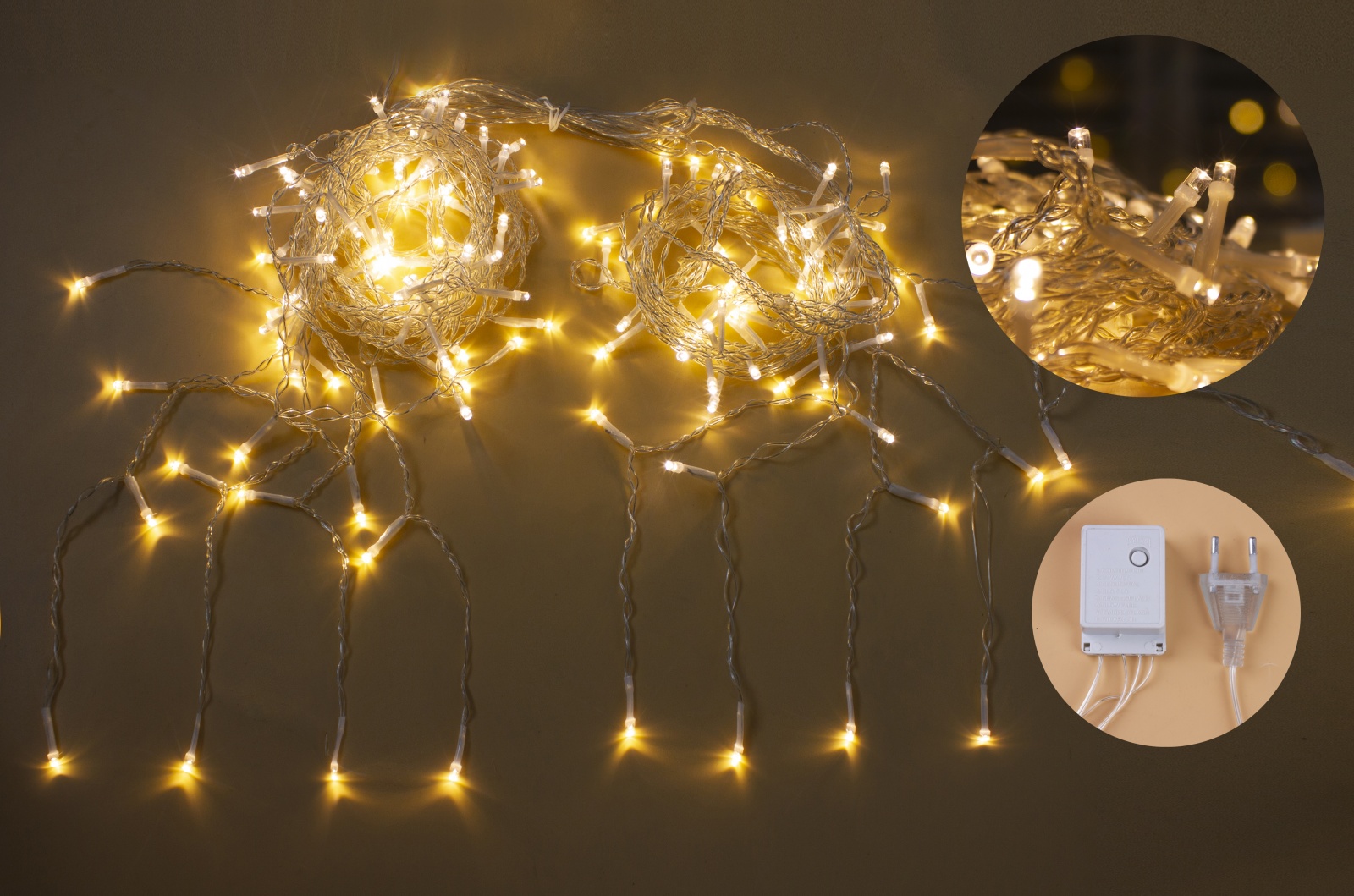 СТАРТ НГ 100LED 220V 8 реж 3м бахрома --100