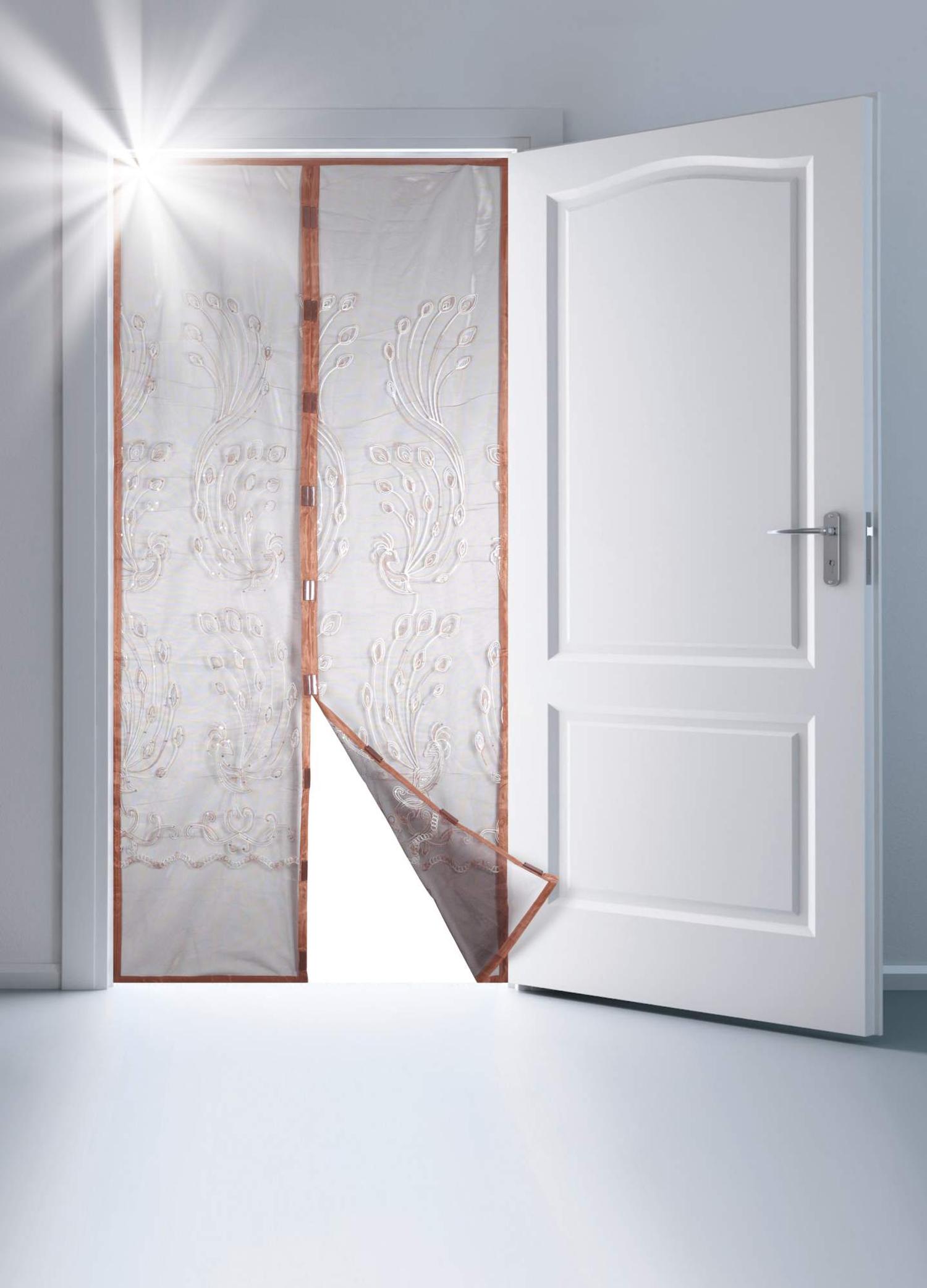 ЕГ москитная сетка Павлины вышивка /40