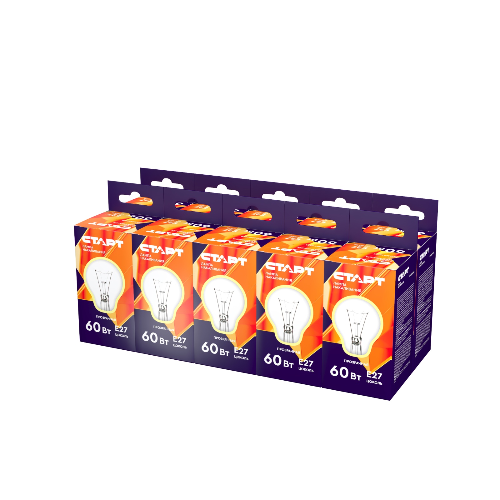 СТАРТ Б  60Вт Е27 -- /50K