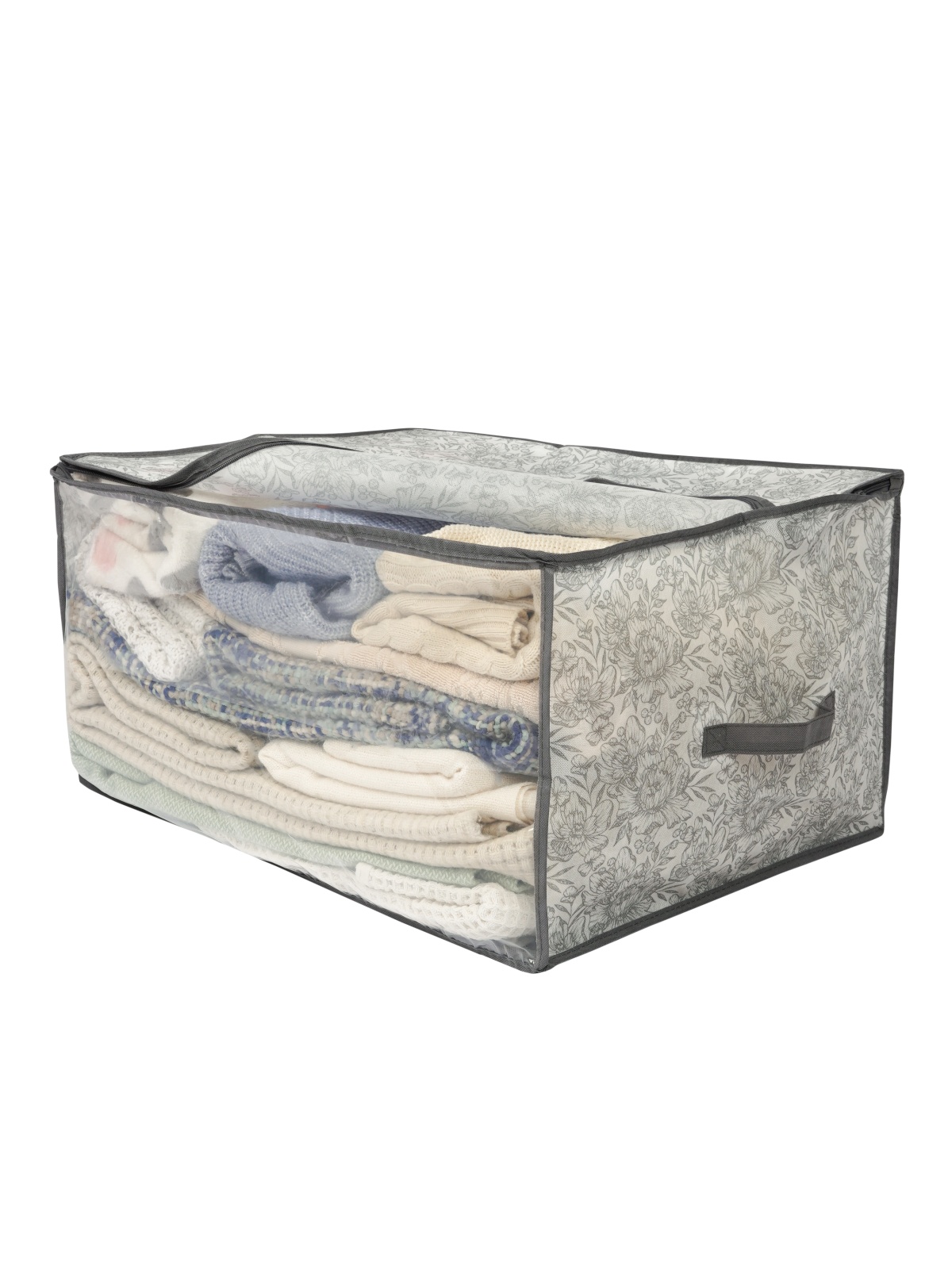 ЕГ Grey Flower Короб для хранения 60х50х35 см - 24