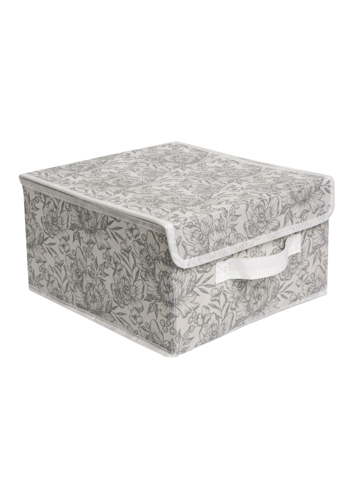 ЕГ Grey Flower Короб для хранения 28x30x16 см - 12