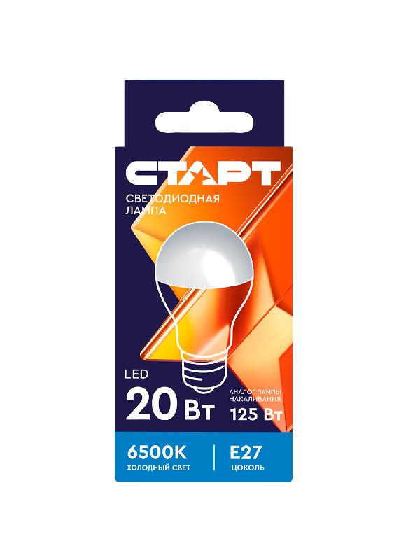 СТАРТ LEDGLSE27 20W 65  WS 10/100