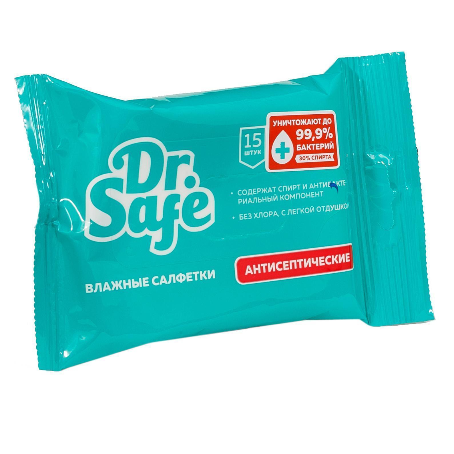 DR.SAFE набор ON салфетки д/рук Ментол OS --30