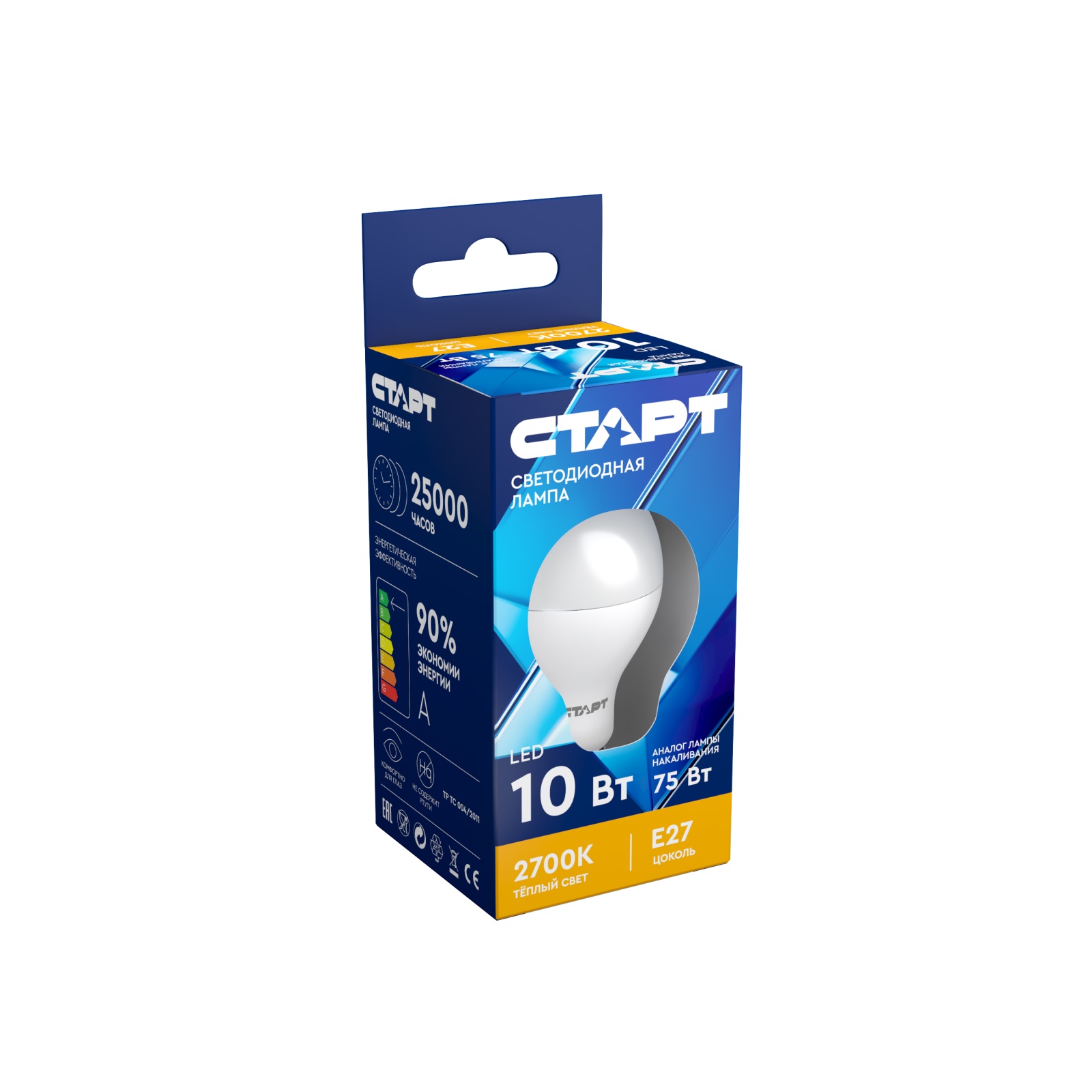 СТАРТ ECO LEDGLSE27 10W 30 10/100