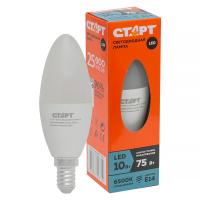 Лампа светодиодная СТАРТ  ECO LEDCandle E14 10W  холодный свет