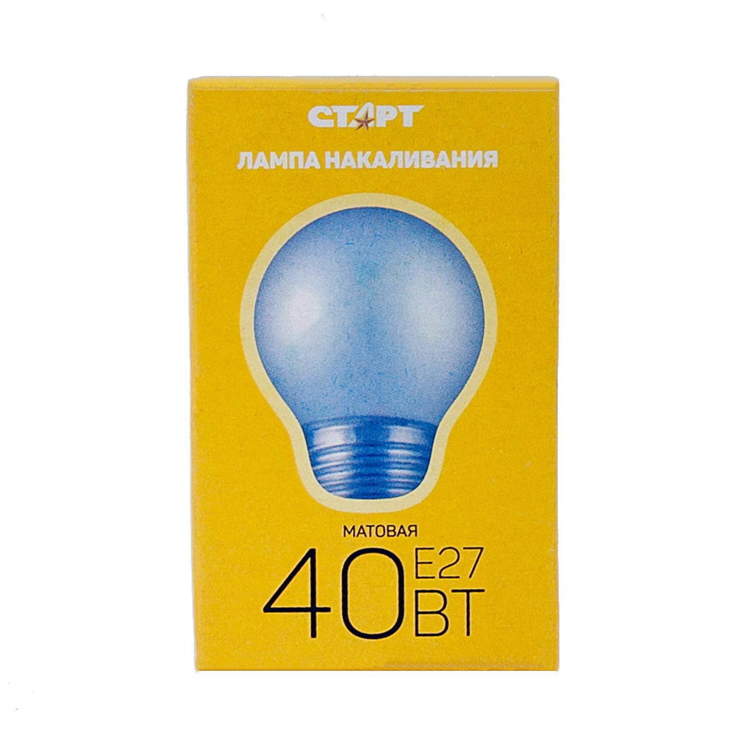 СТАРТ ДШМТ 40Вт Е27 --10/100К