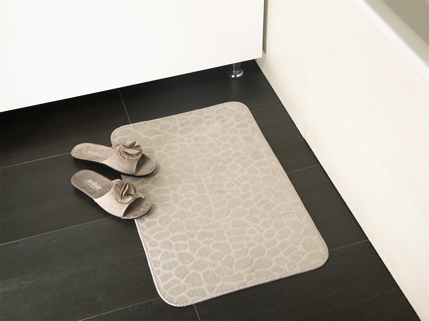 ЕГ Коврик для ванной Камни 70х45 см - 80
