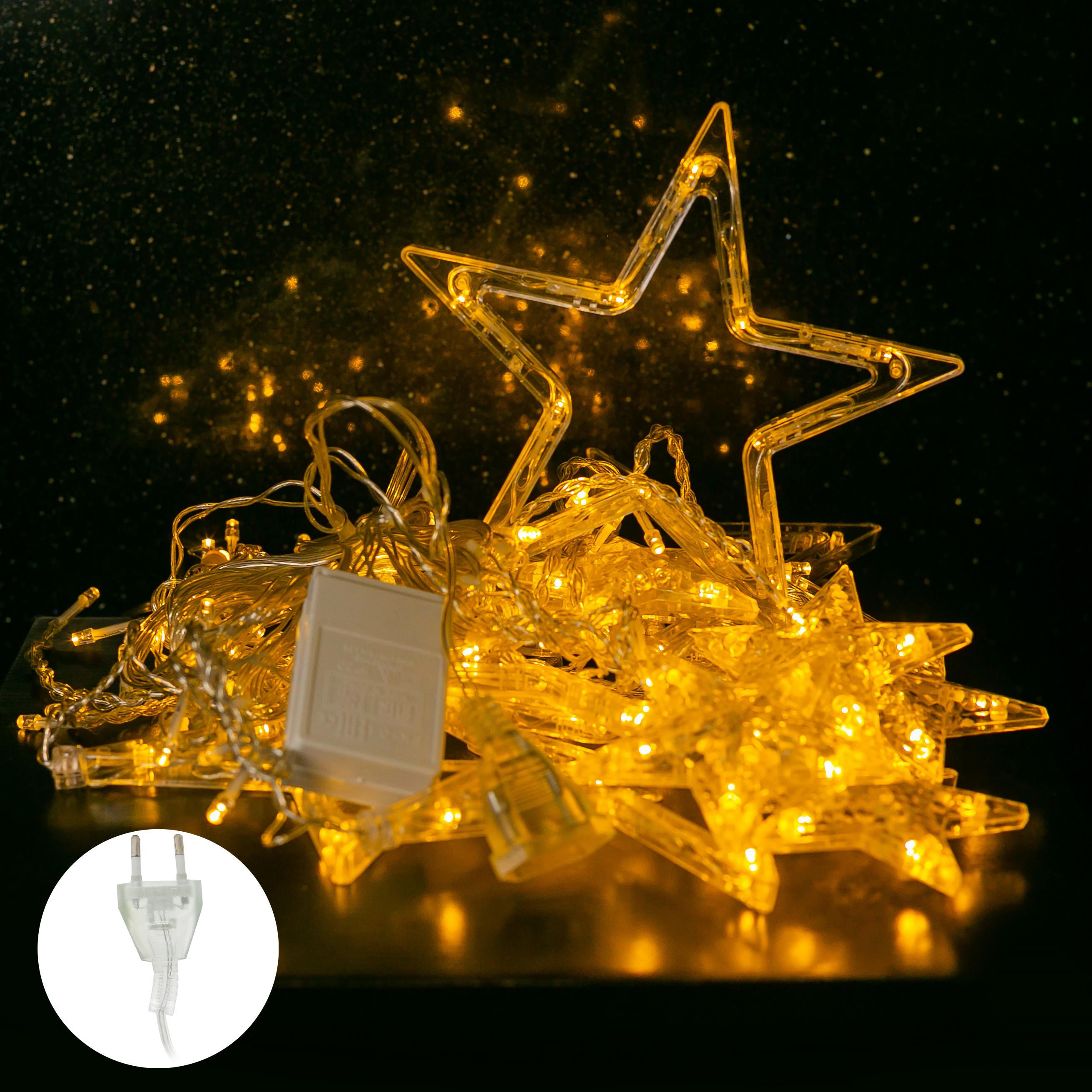 СТАРТ НГ 138LED 220V 8 реж 2х1м звезды --20