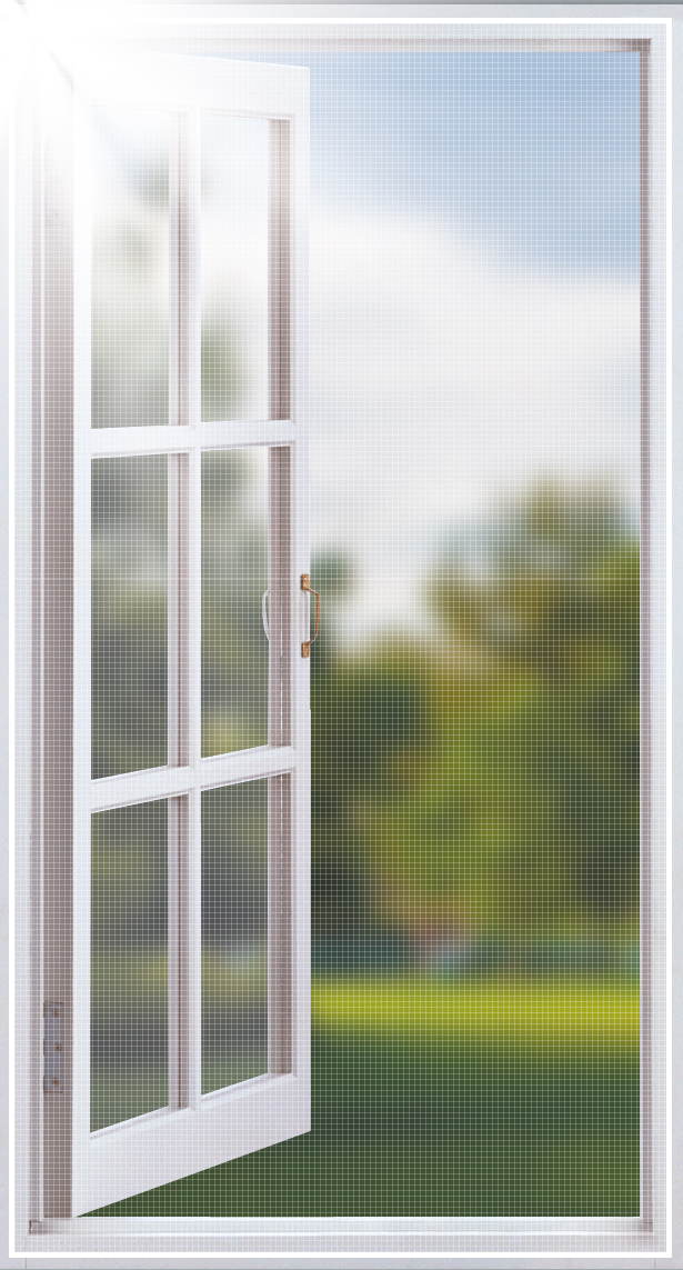 ЕГ москитная сетка белая окно2 153Х73 /40