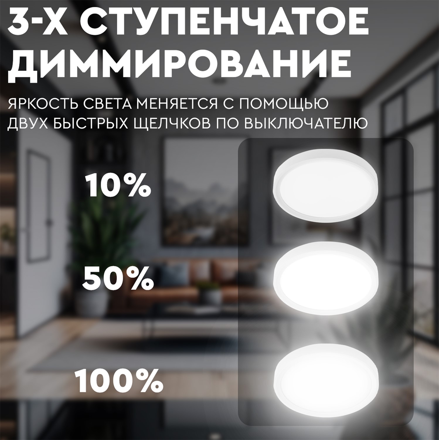 СТАРТ Потолочный Светильник 18W 3000-6500K