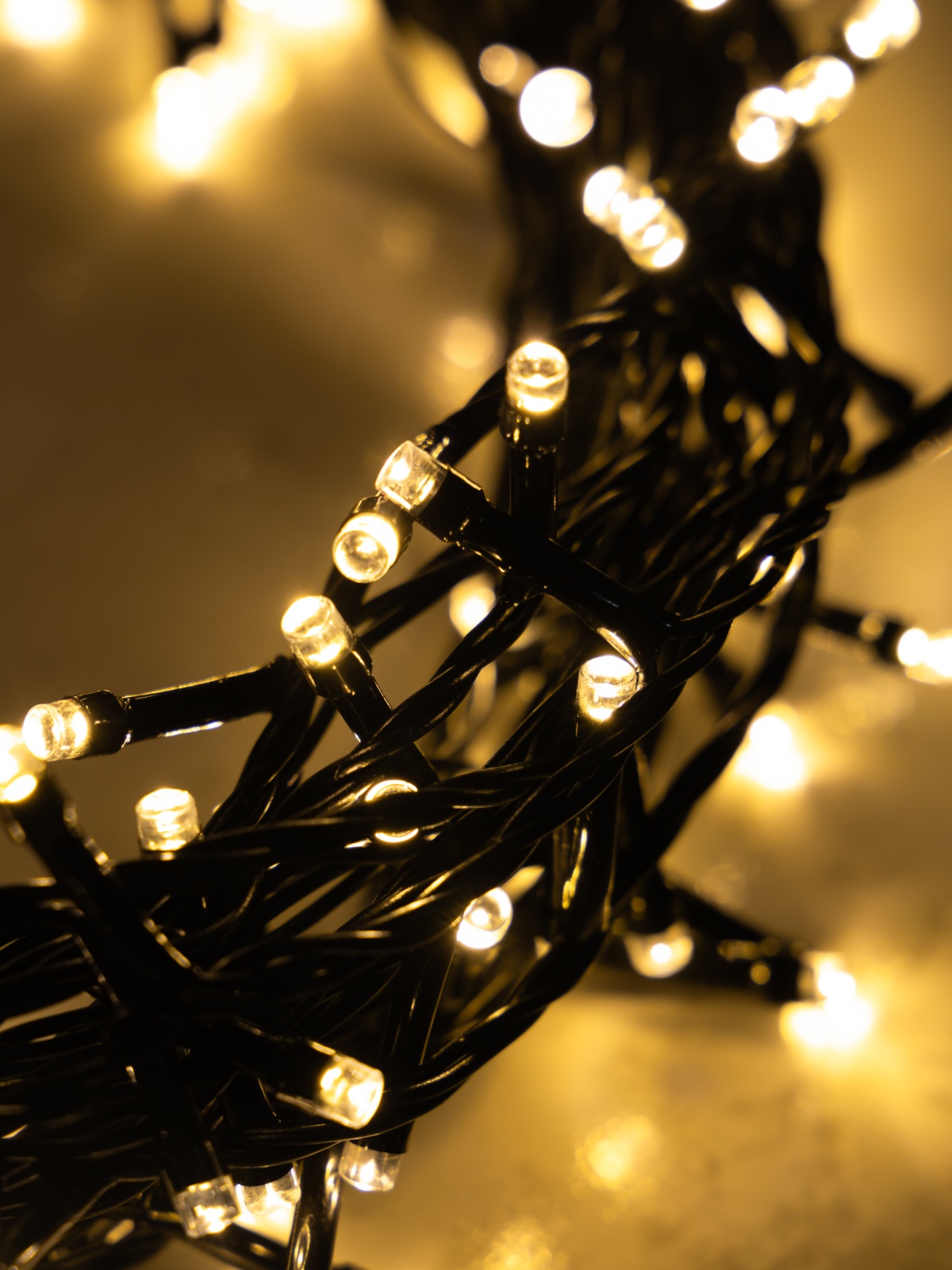 СТАРТ НГ 200Лед 220V 8реж 10м нить белый - 24